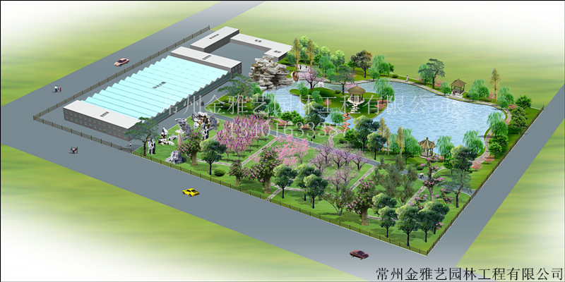 公園整體景觀(guān)綠化設計